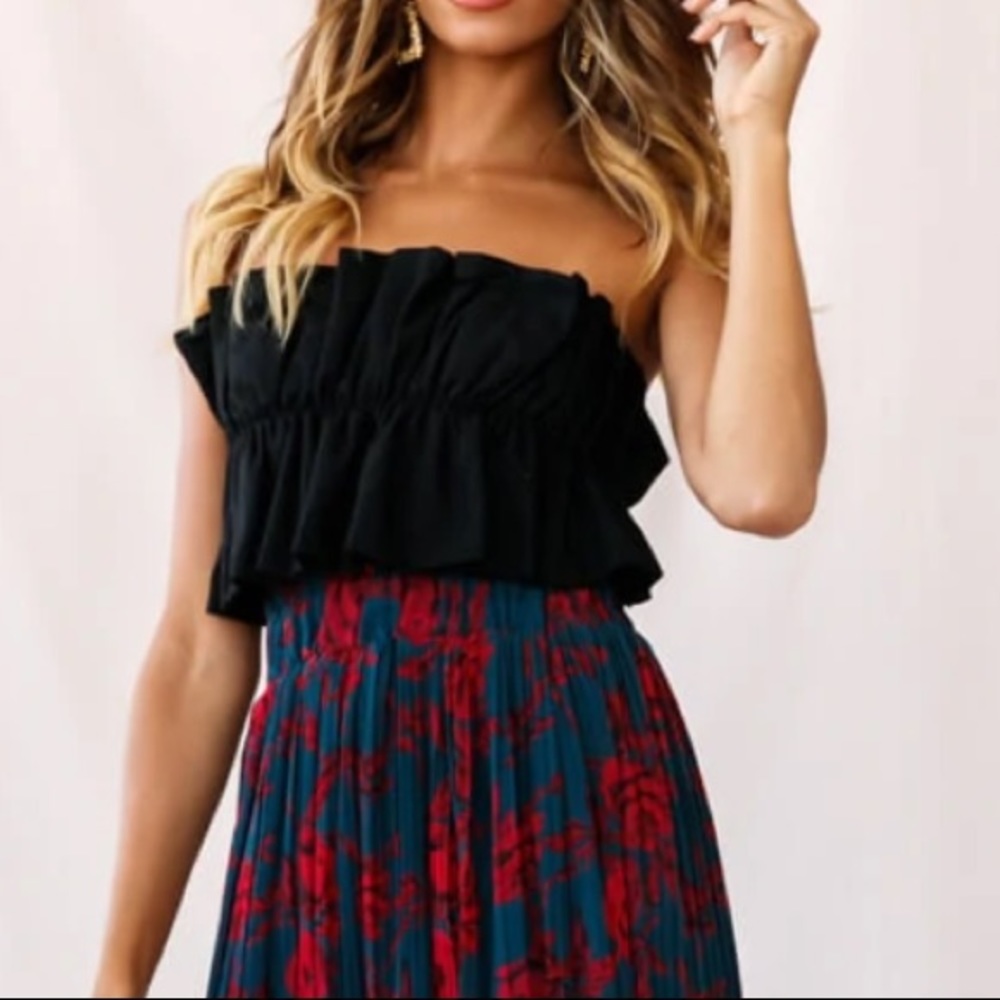 Ruffle tube top - Picture 2 of 3